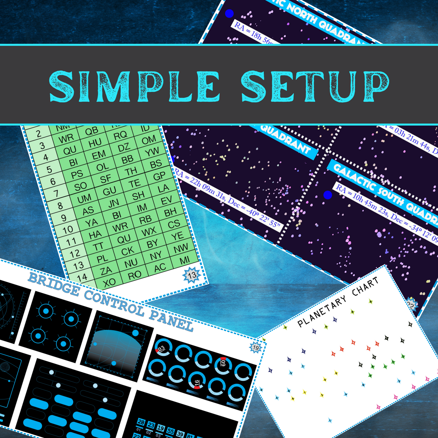Space - Escape Room Game Printable