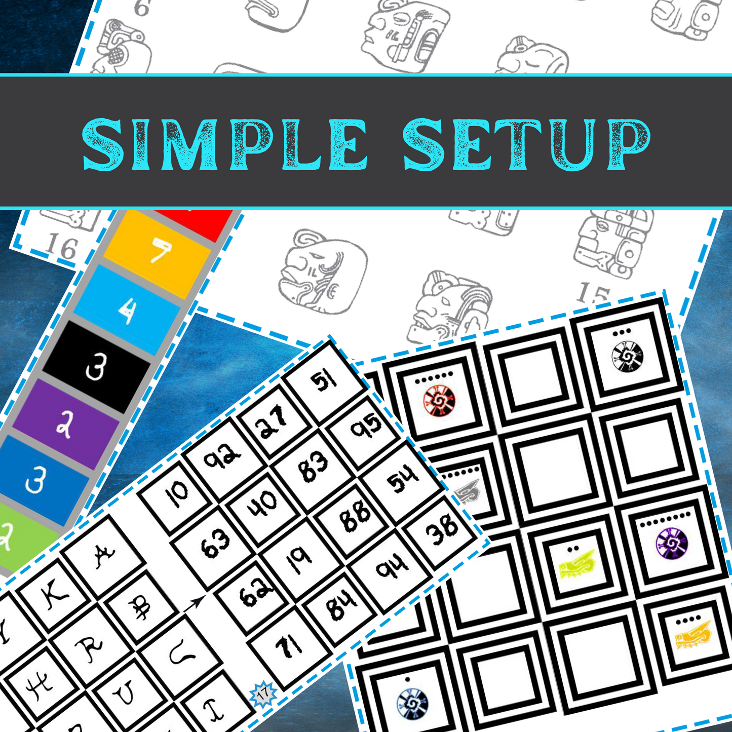 Ancient Ruins - Escape Room Game Printable