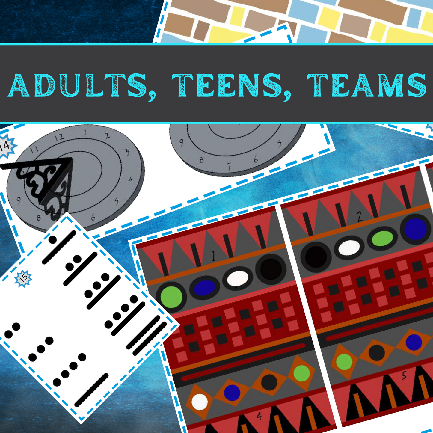 Ancient Ruins - Escape Room Game Printable