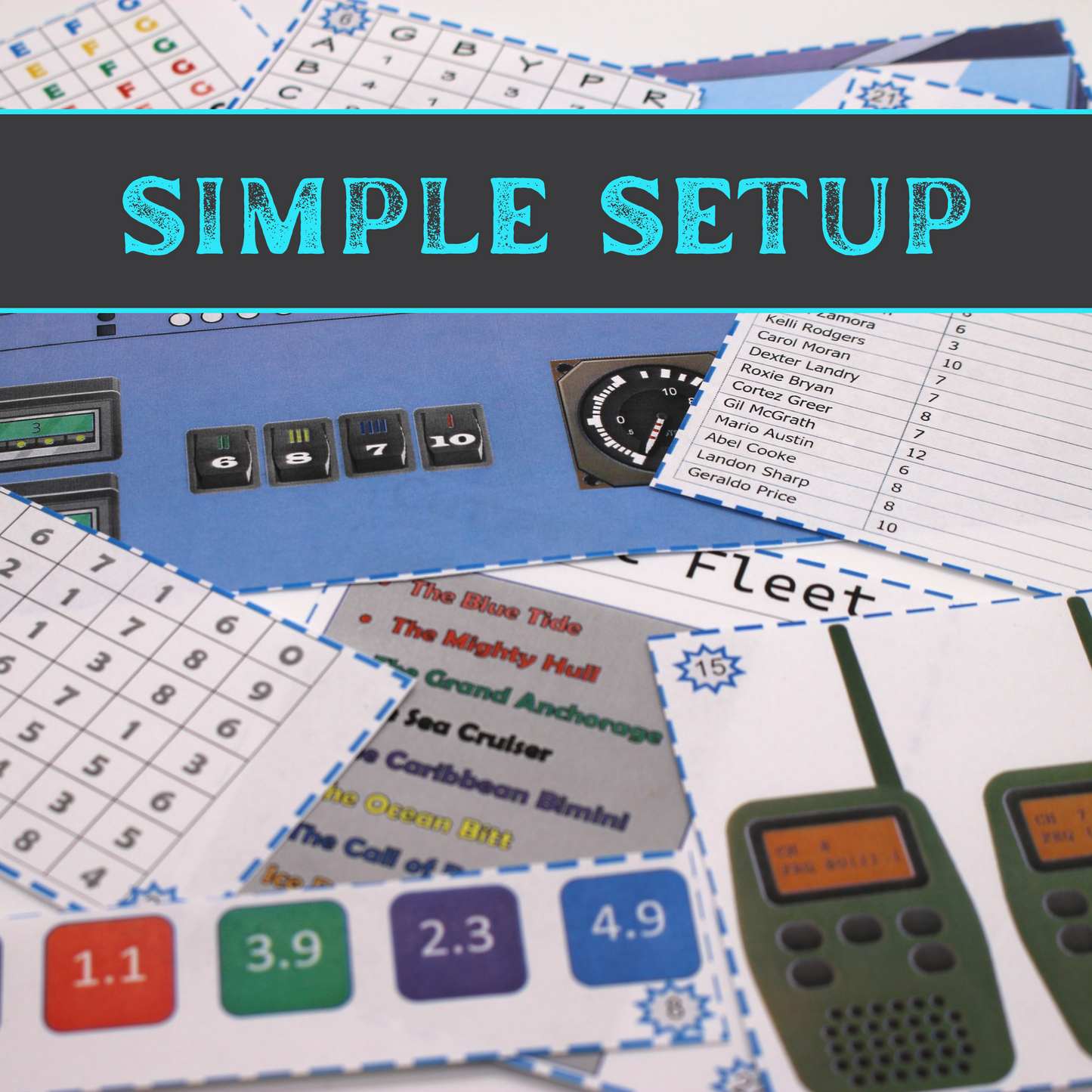 Cruise Ship Escape - Escape Room Game Printable
