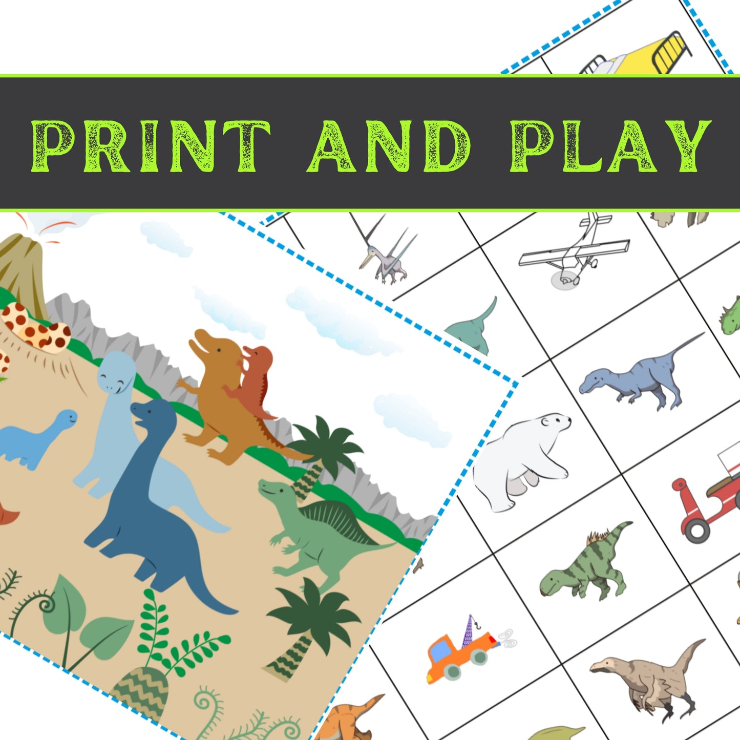 Dinosaur Escape - Kids Escape Room Game Printable (Ages 5-8)