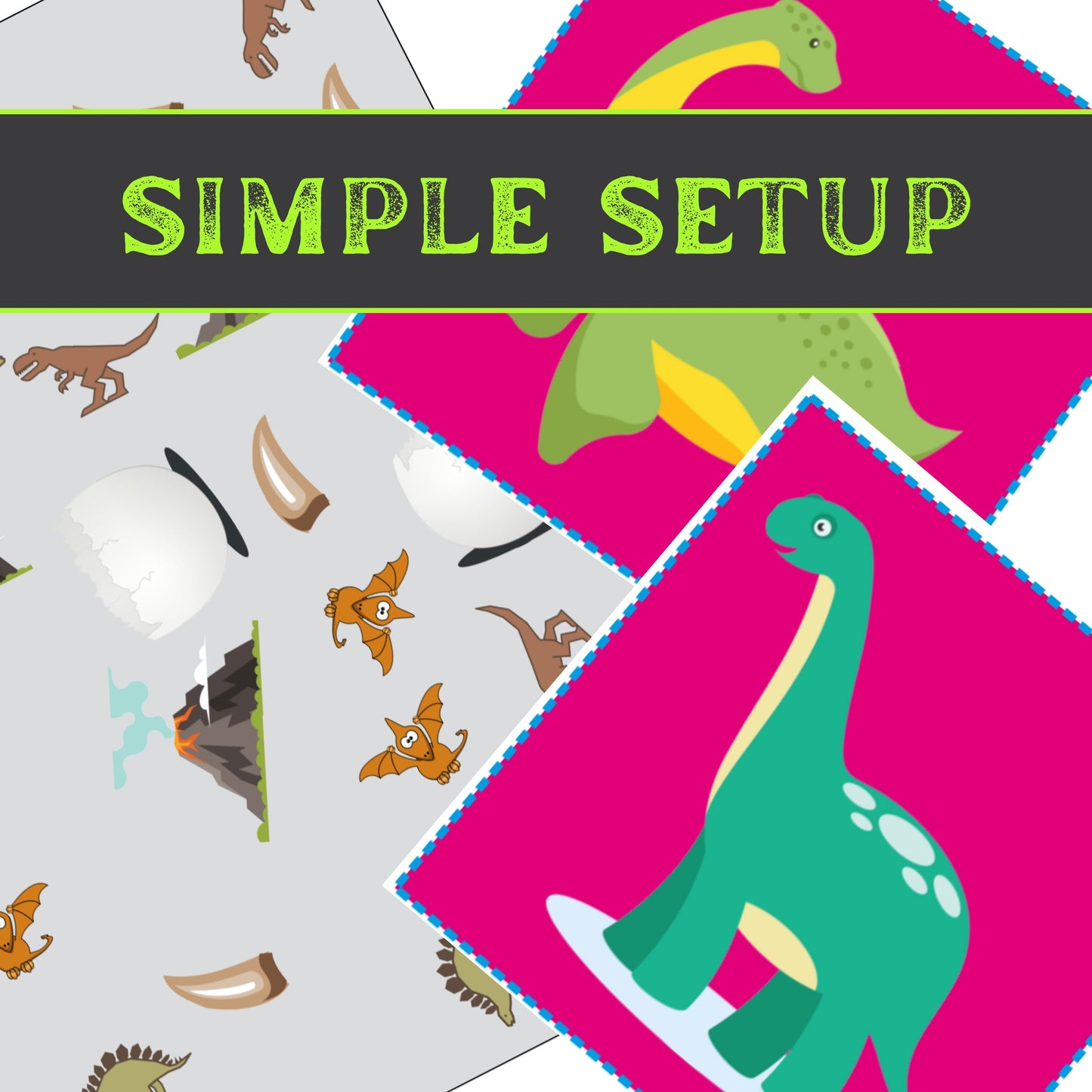 Dinosaur Escape - Kids Escape Room Game Printable (Ages 5-8)