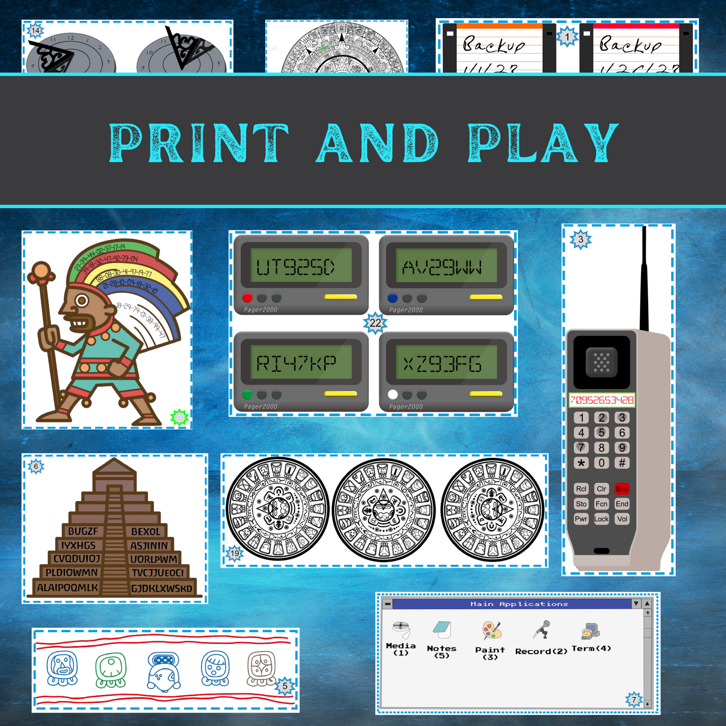 Easy Difficulty Adult Bundle - Printable Escape Room