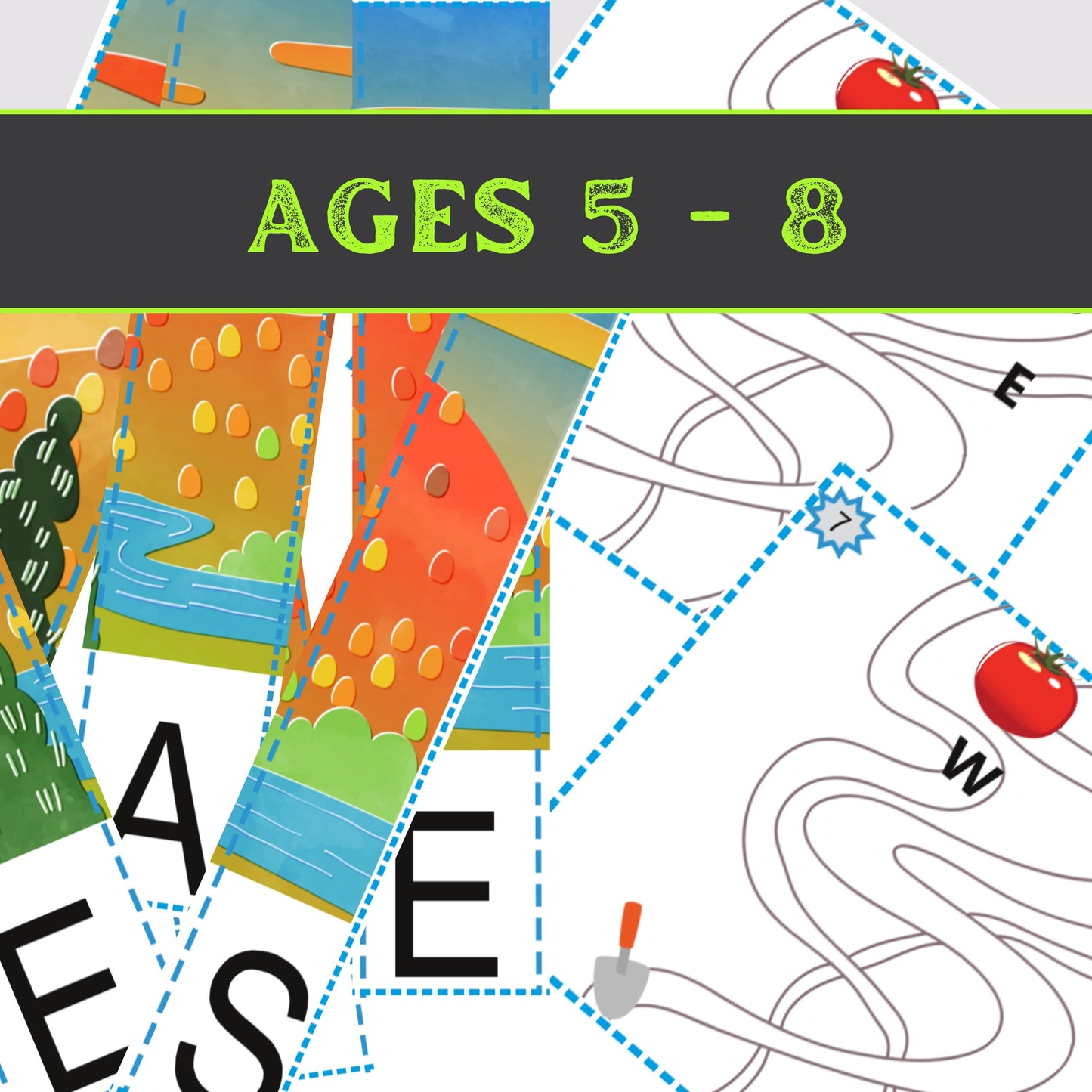 Fall(Autumn) Escape - Kids Escape Room Game Printable (Ages 5-8)