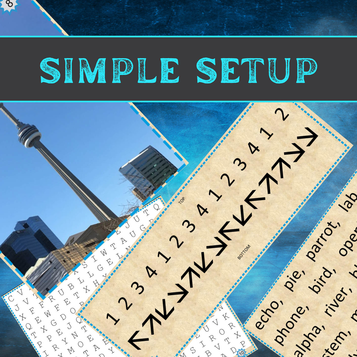 Kidnapper Chase 1 - Escape Room Game Printable