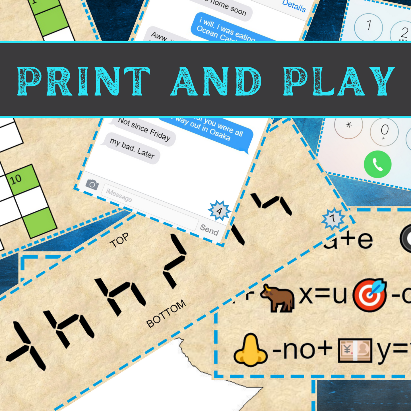 Kidnapper Chase 2 - Escape Room Game Printable