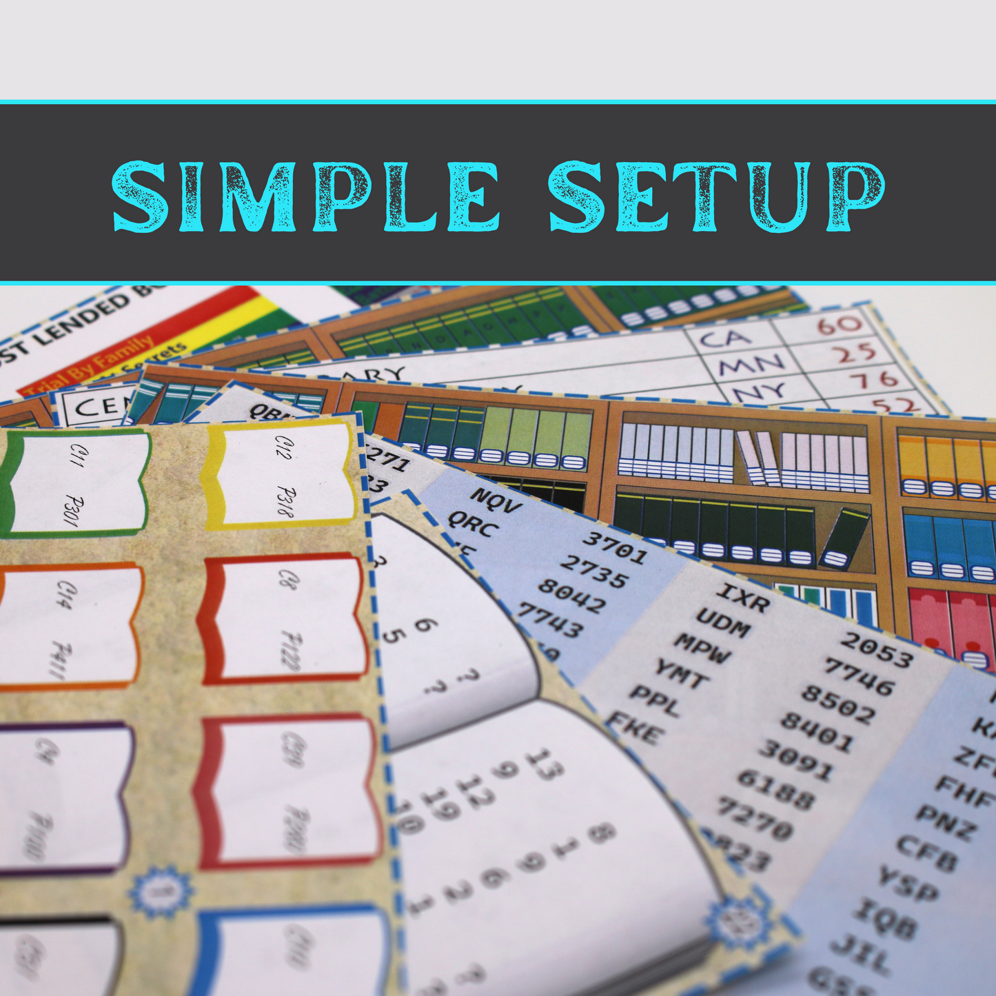Library Escape - Escape Room Game Printable