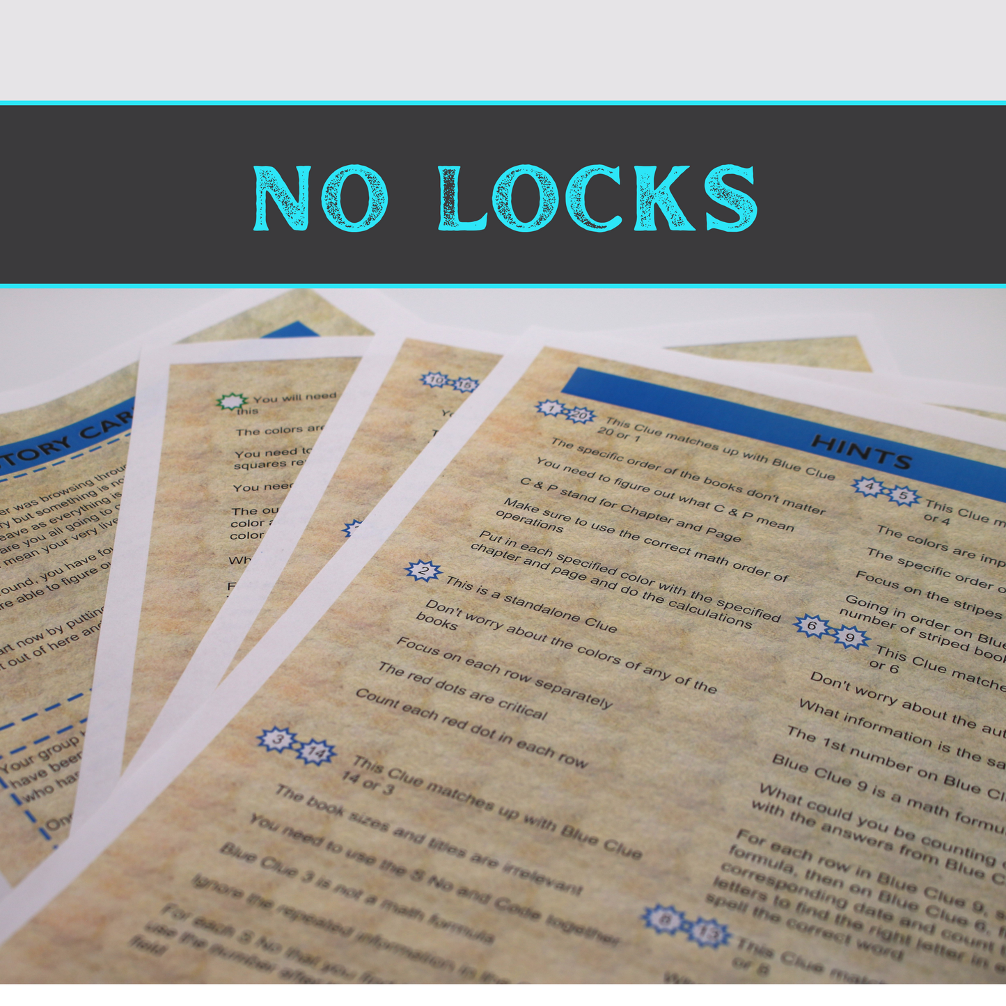 Library Escape - Escape Room Game Printable