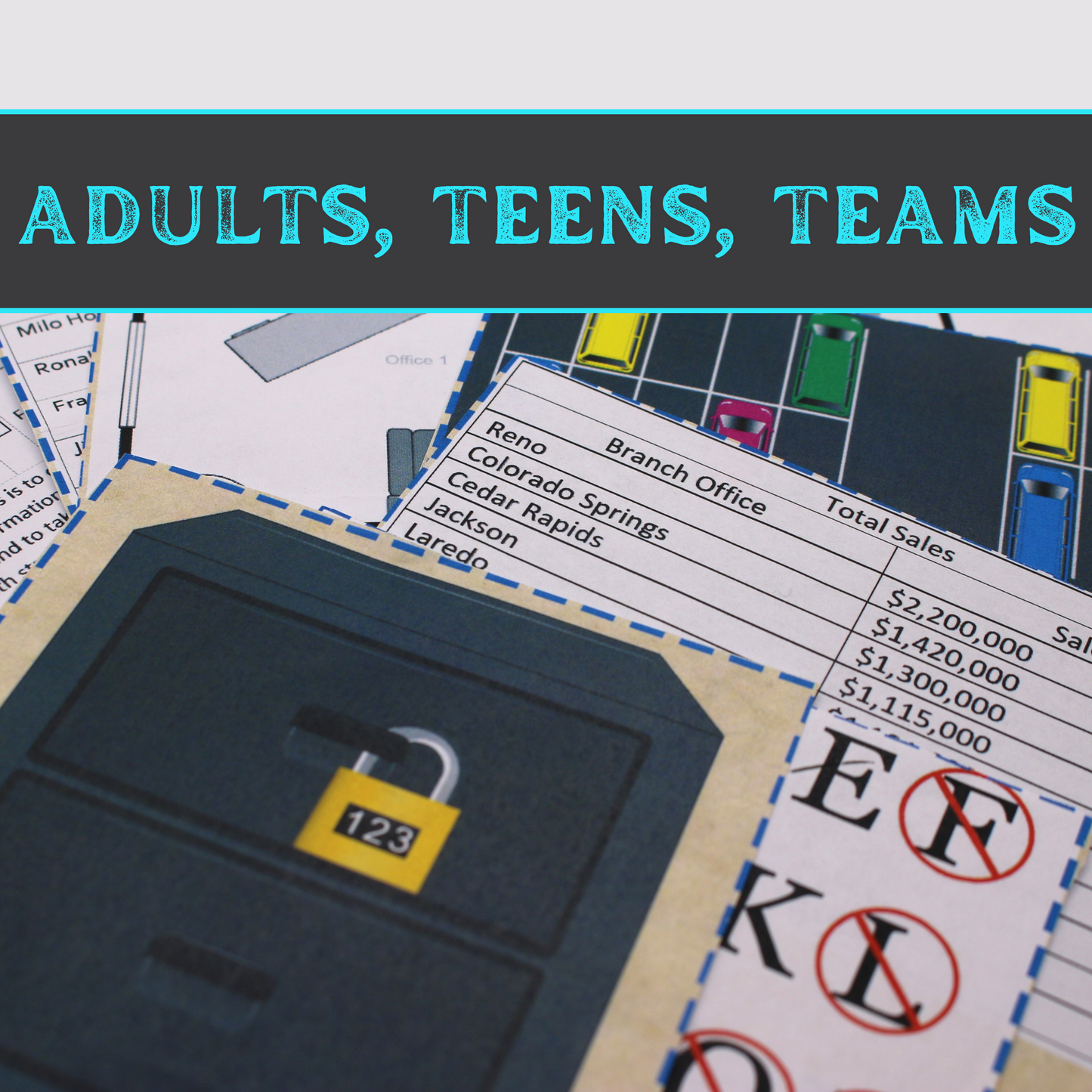 Office Escape - Escape Room Game Printable
