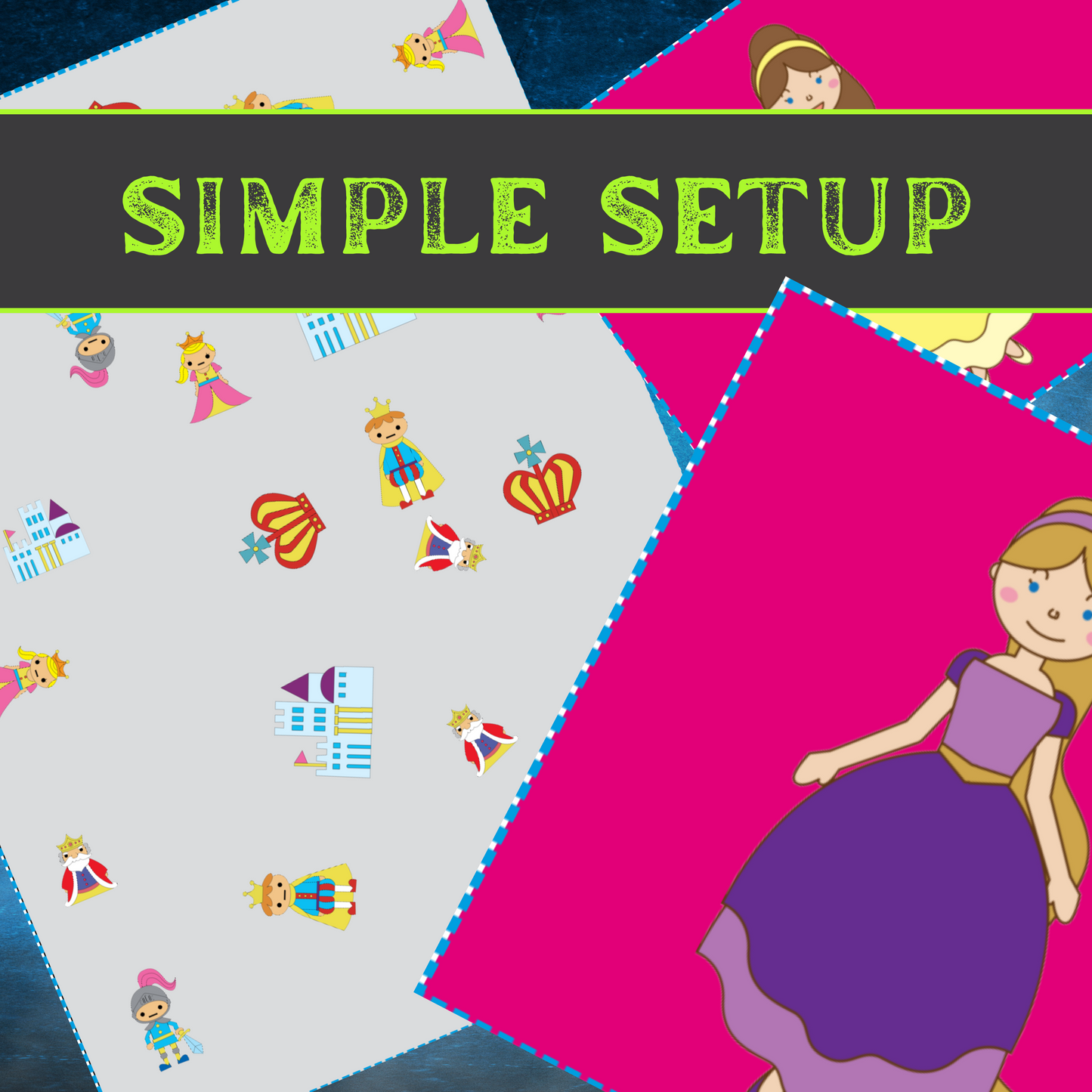 Princess Escape - Kids Escape Room Game Printable (Ages 5-8)