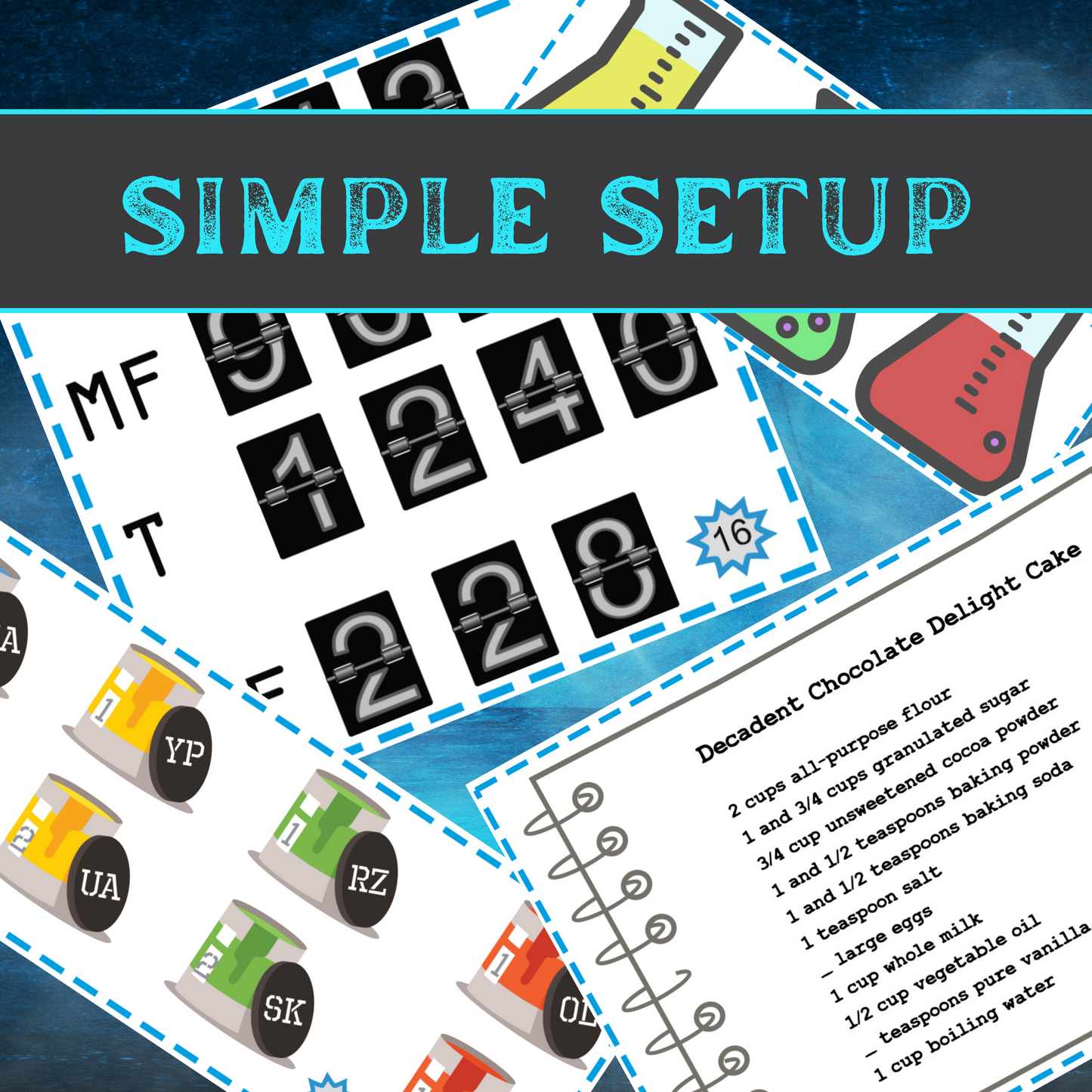 Deserted School - Escape Room Game Printable