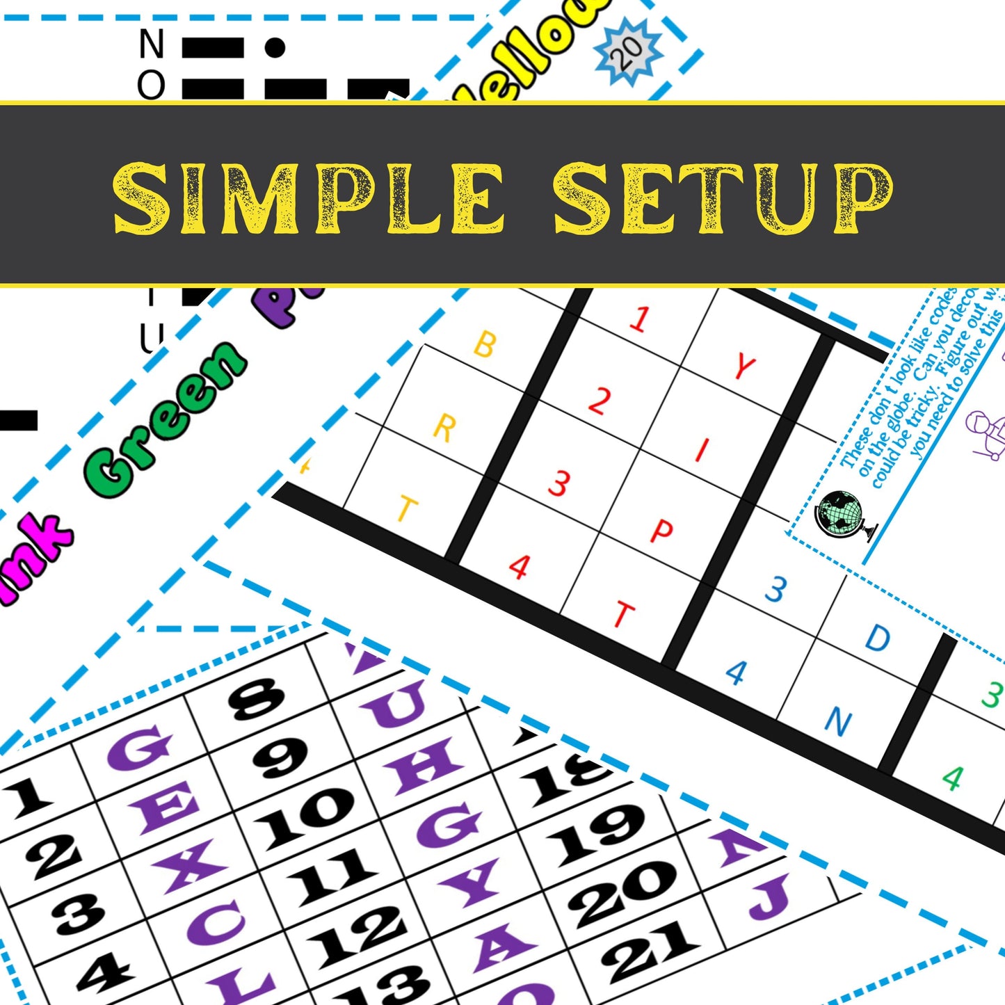 School Escape - Kids Escape Room Game Printable (Ages 8-12)