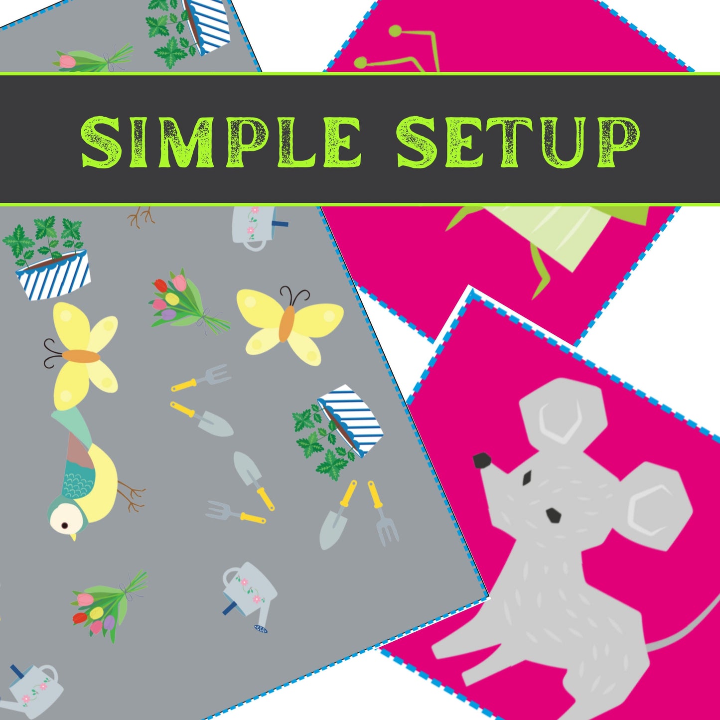 Spring Escape - Kids Escape Room Game Printable (Ages 5-8)