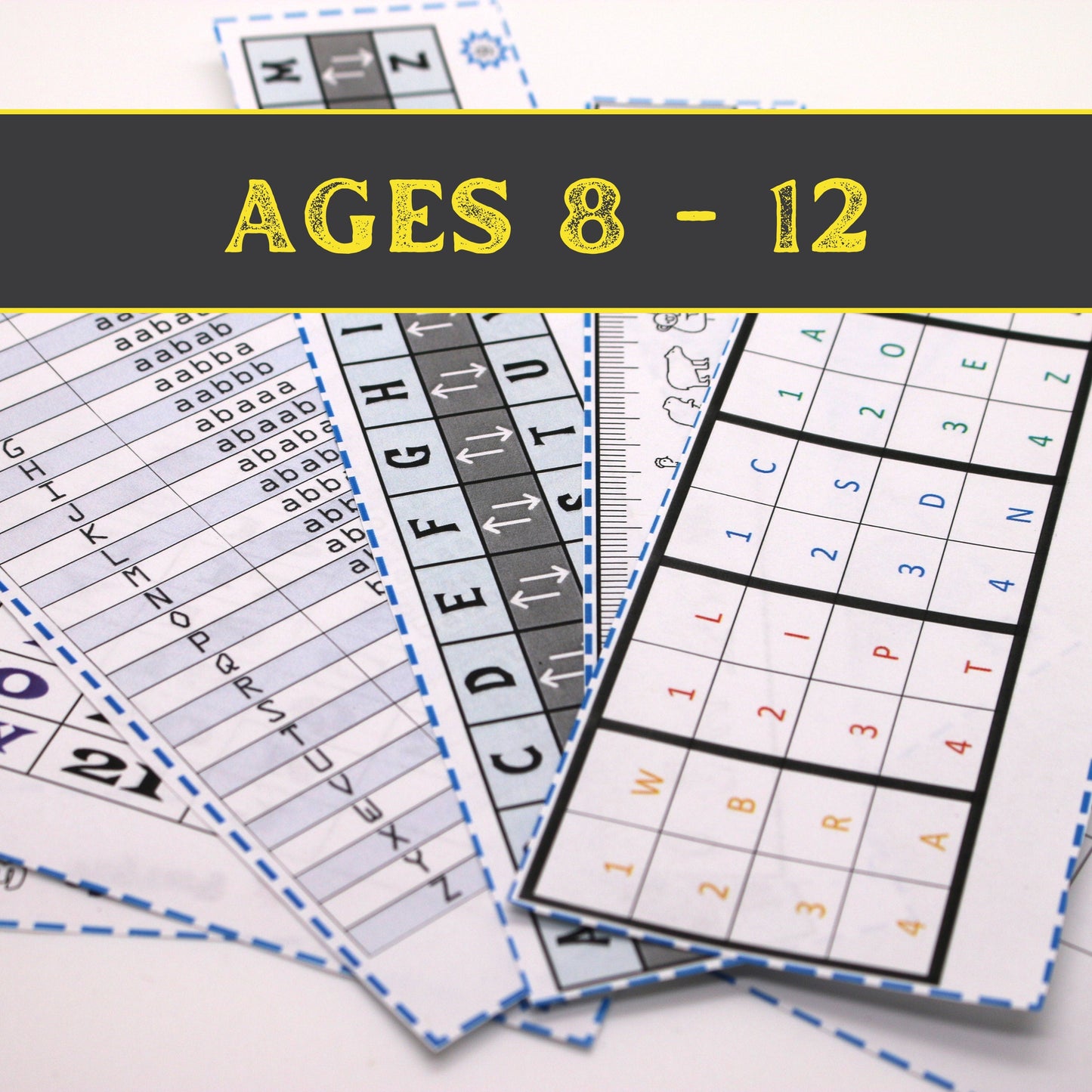 Sweets Escape - Kids Escape Room Game Printable (Ages 8-12)