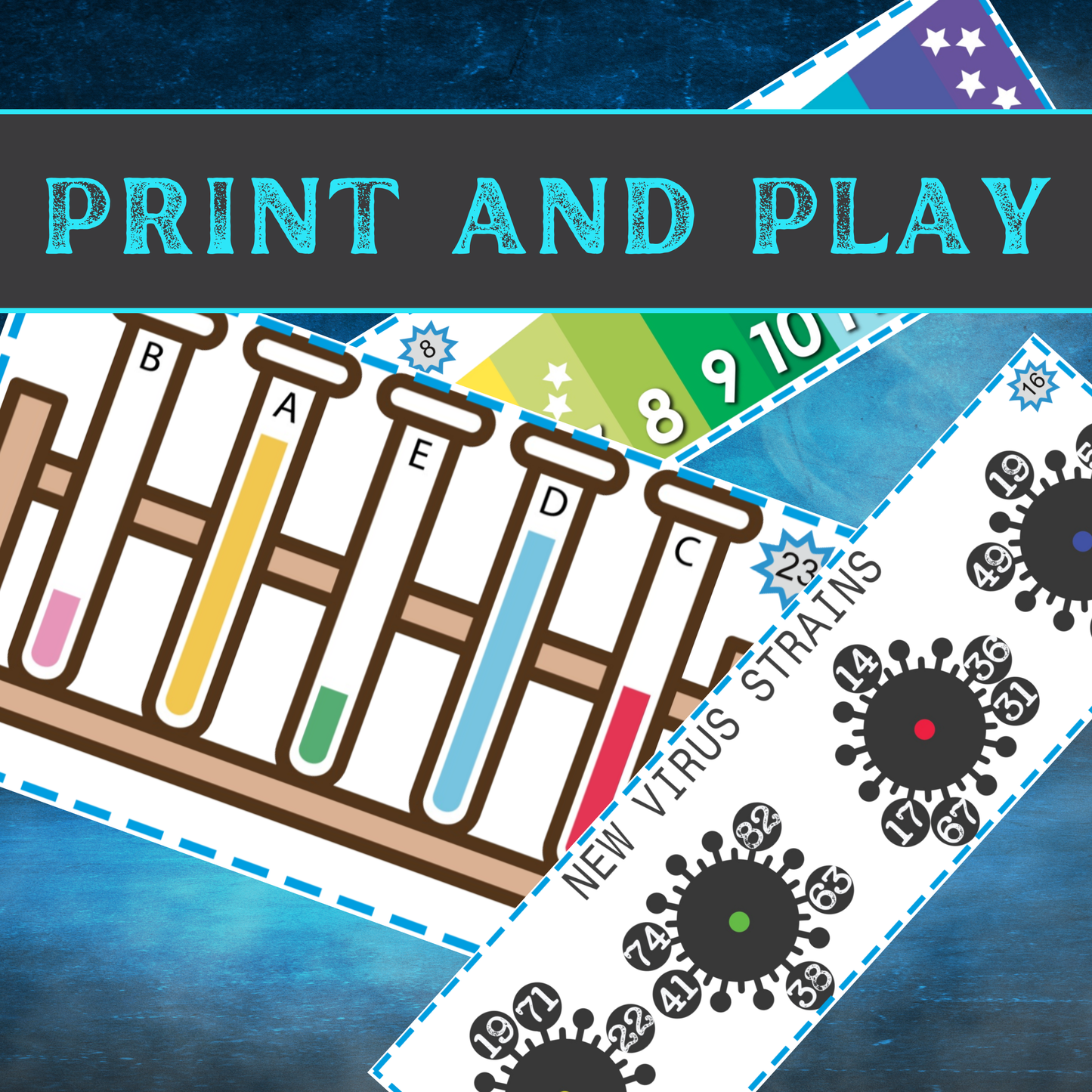 Science Lab - Escape Room Game Printable