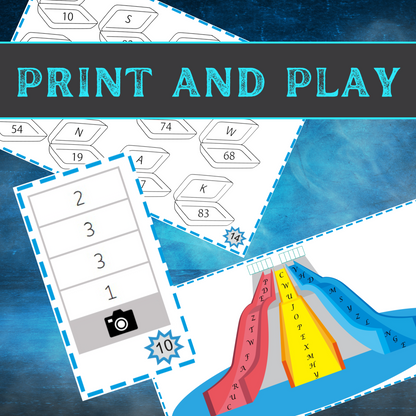 Amusement Park - Escape Room Game Printable