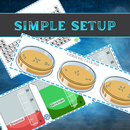 Science Lab - Escape Room Game Printable