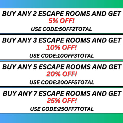 Mental Hospital - Escape Room Game Printable