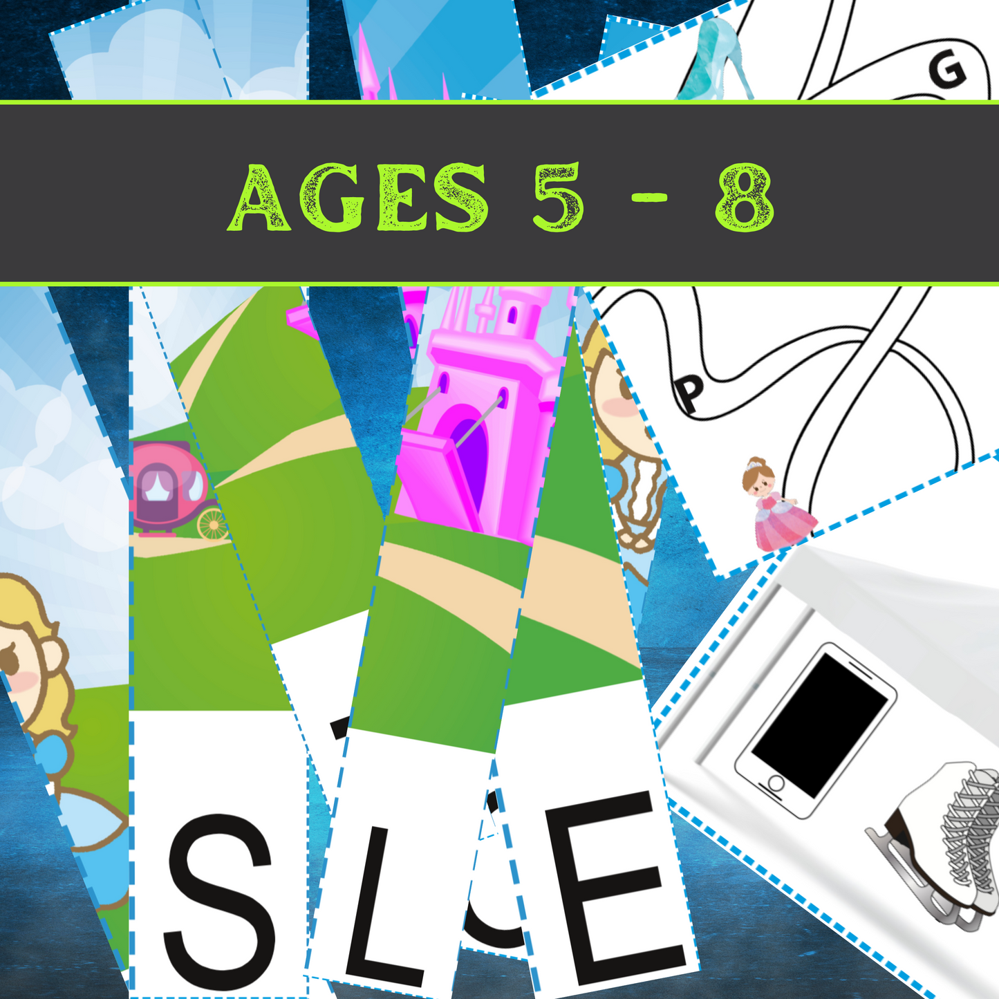 Princess Escape - Kids Escape Room Game Printable (Ages 5-8)