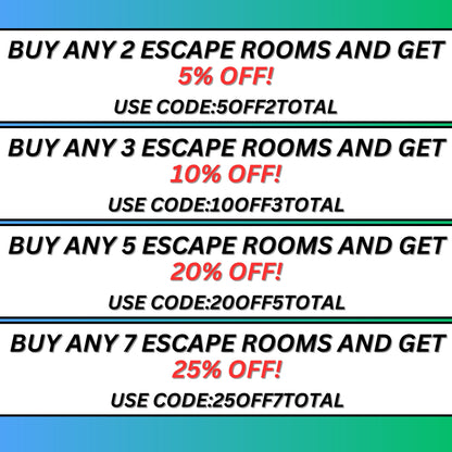 Summer Escape - Kids Escape Room Game Printable (Ages 5-8)