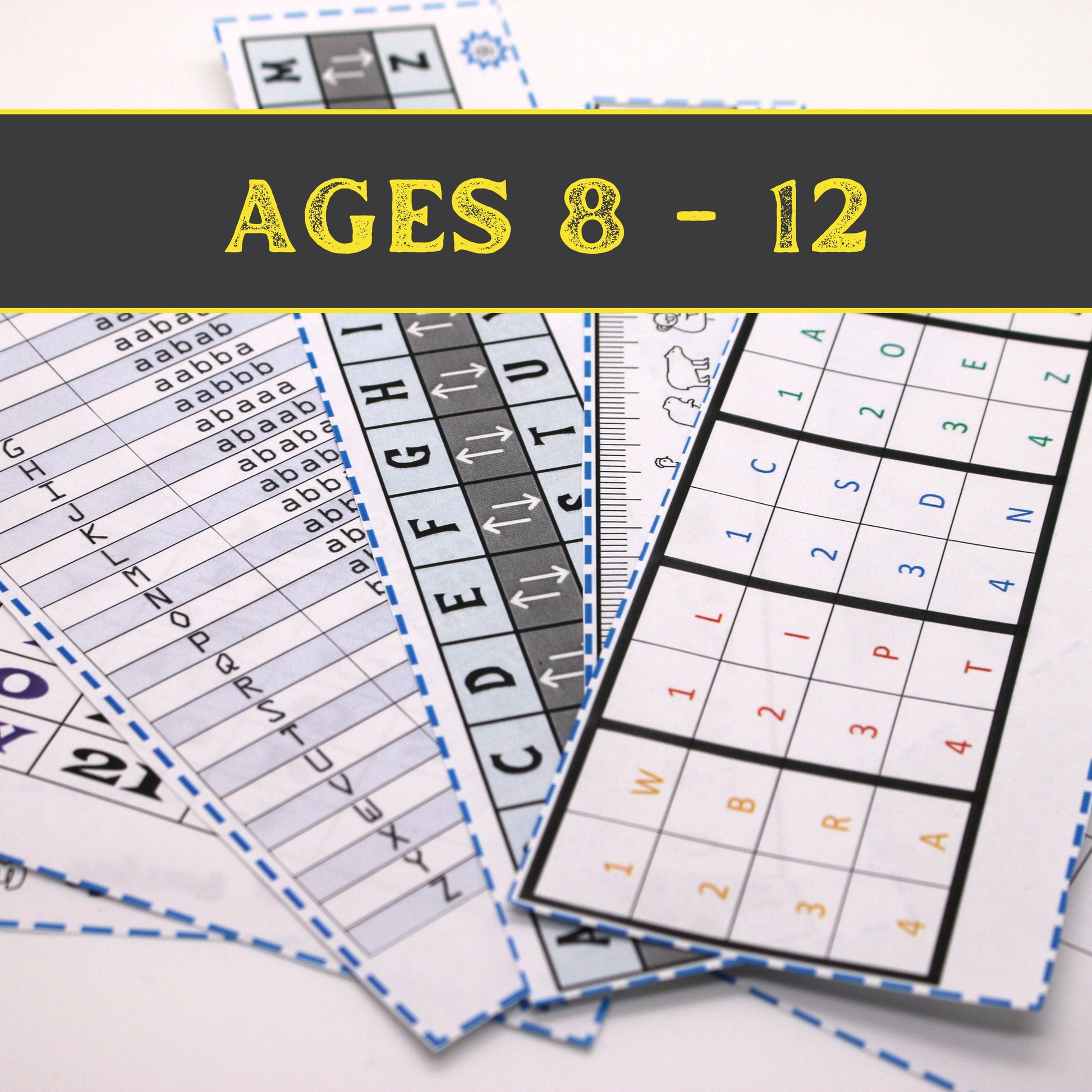 Sweets Escape - Kids Escape Room Game Printable (Ages 8-12)
